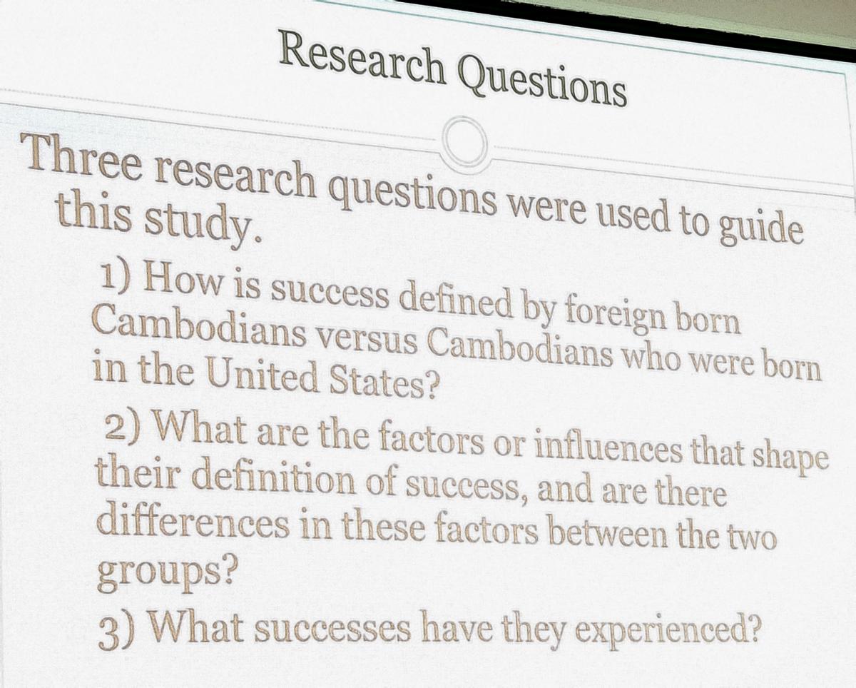 Master thesis related work