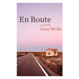 Book cover: En Route Poems by Jesse Wolfe