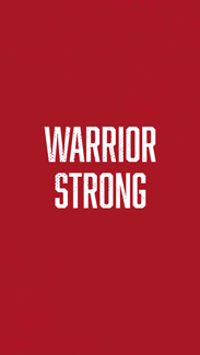 Red Warrior Strong mobile background