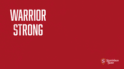 Red Warrior Strong Zoom background