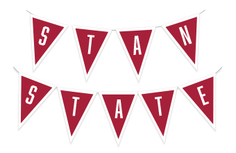 Red Stan State printable flags