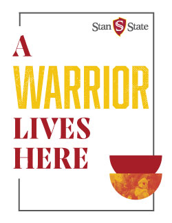 A Warrior Lives Here Poster