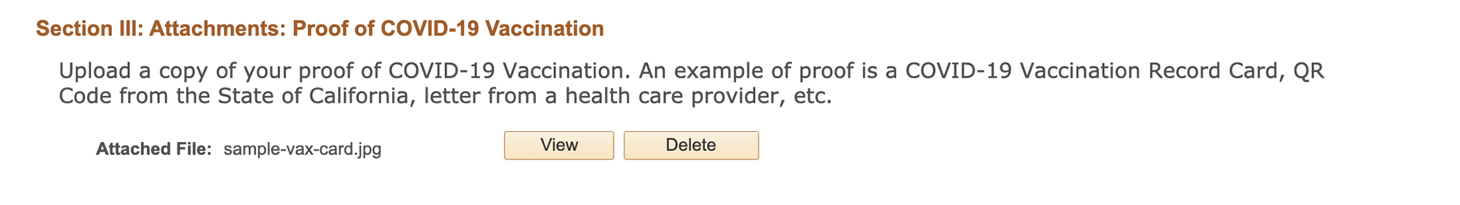 screenshot of file verification