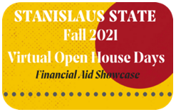 Fall 2021 Virtual Open House Days: Financial Aid Showcase