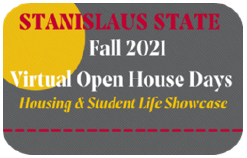 Fall 2021 Virtual Open House Days: Housing & Student Life Showcase