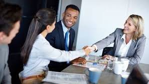interviewing.jpg Individuals in an interview