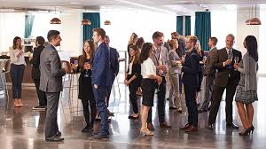 networking.jpg Group of people converse.