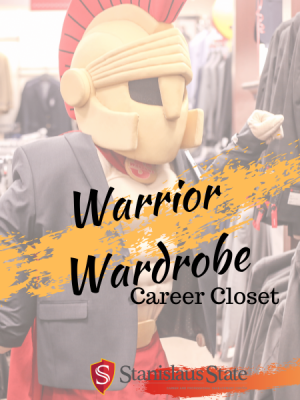 Warrior Armario de Carreras Wardobe. Mascota Tutus con traje.