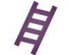 Purple ladder