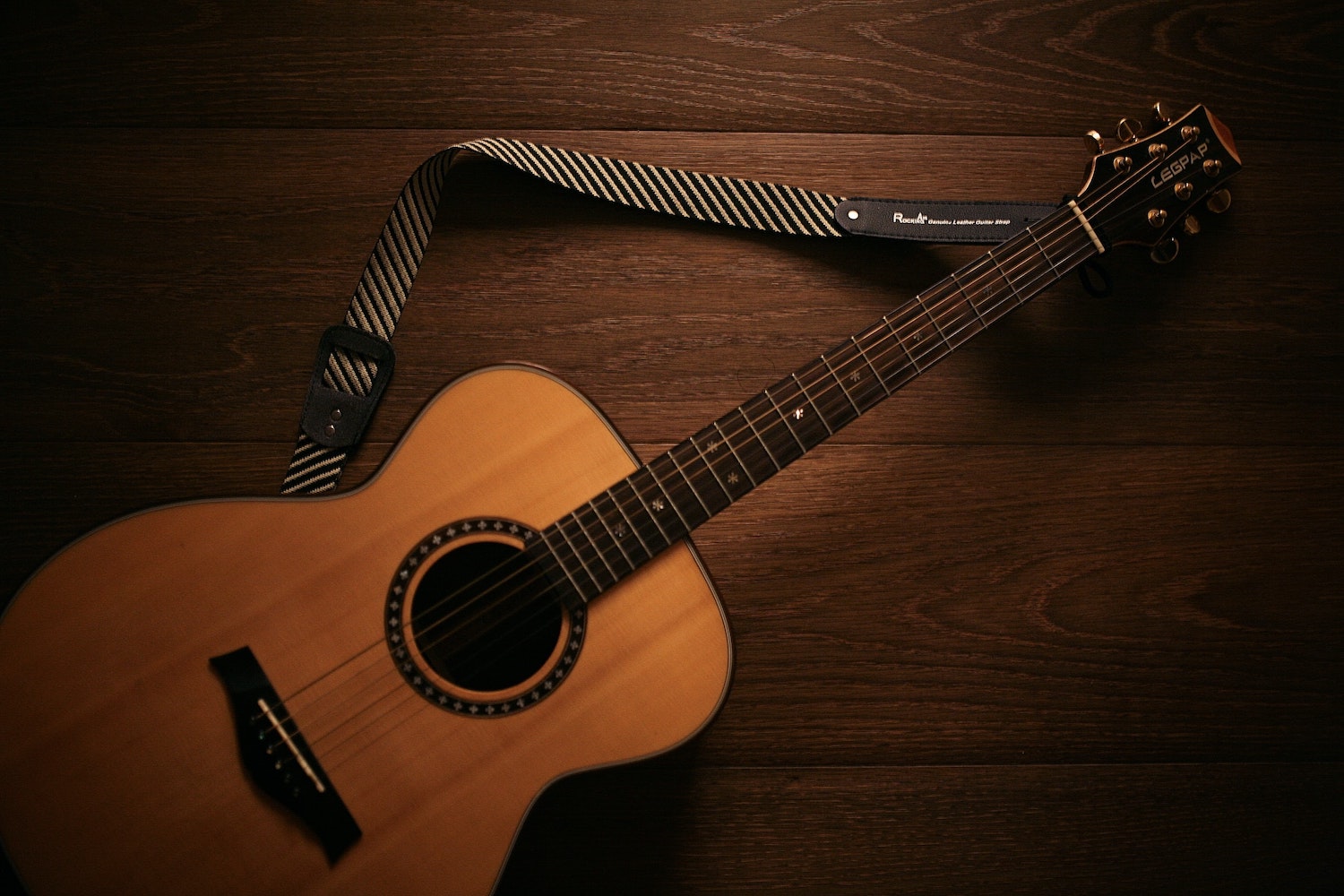 Photograph of a guitar
