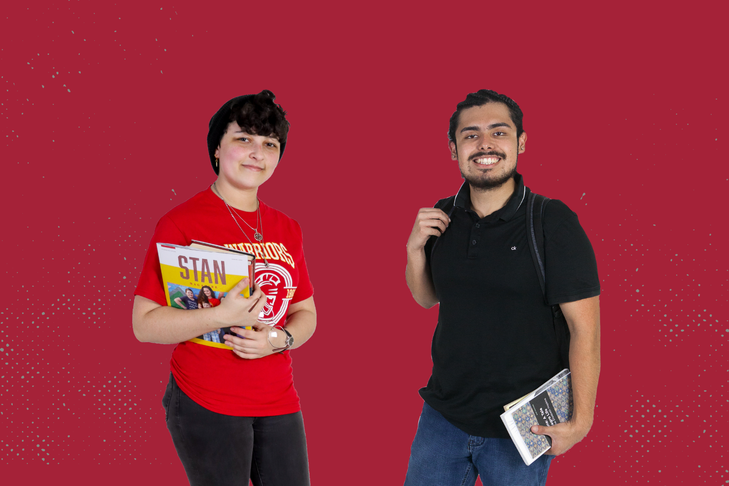 Two students in photo.