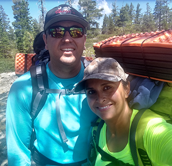Alumni David Son and Luisana Muniz