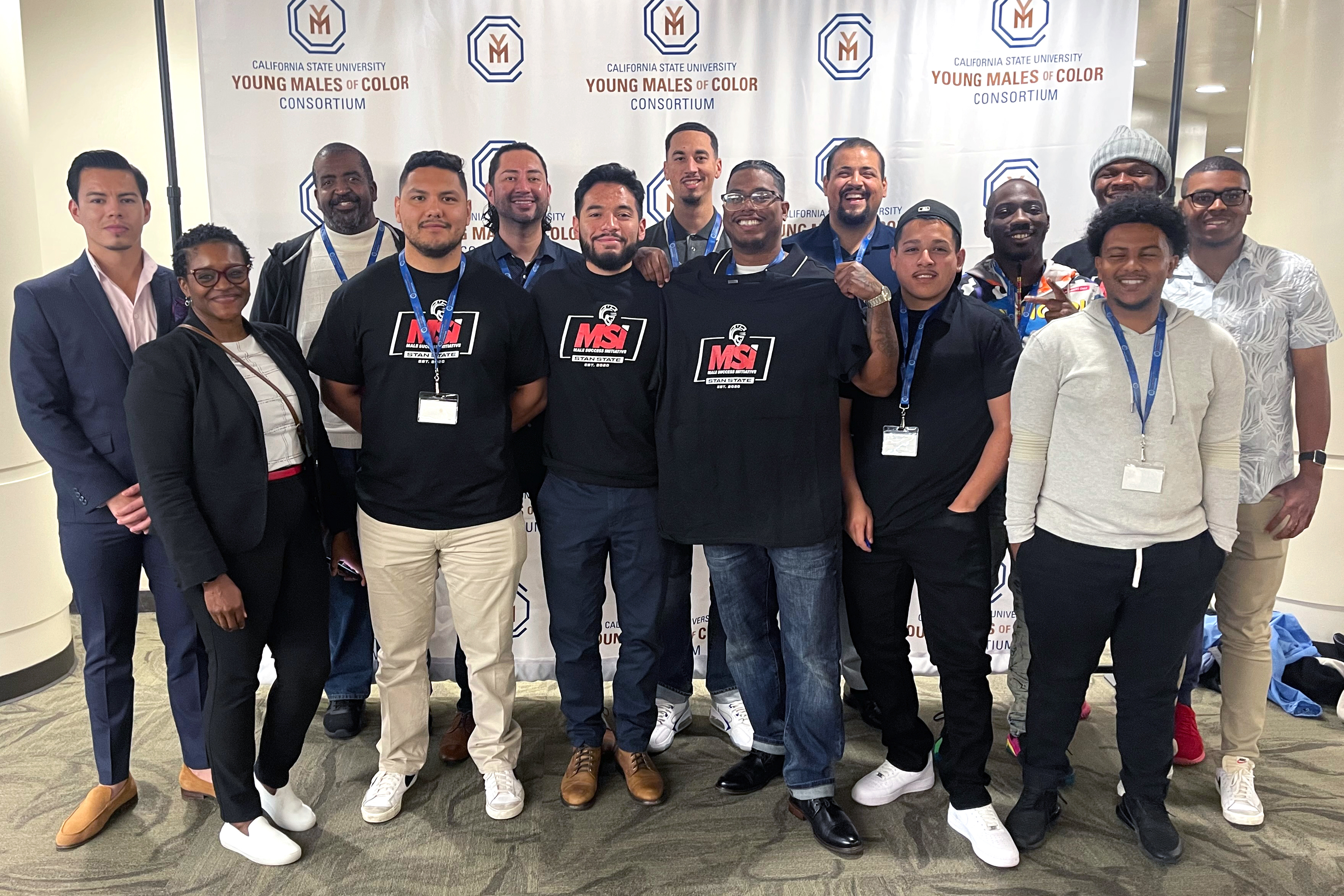Group photo from 2022 Young Males of Color Consortium