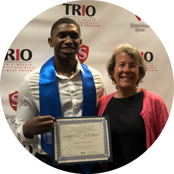 Photo of McNair Award receiver