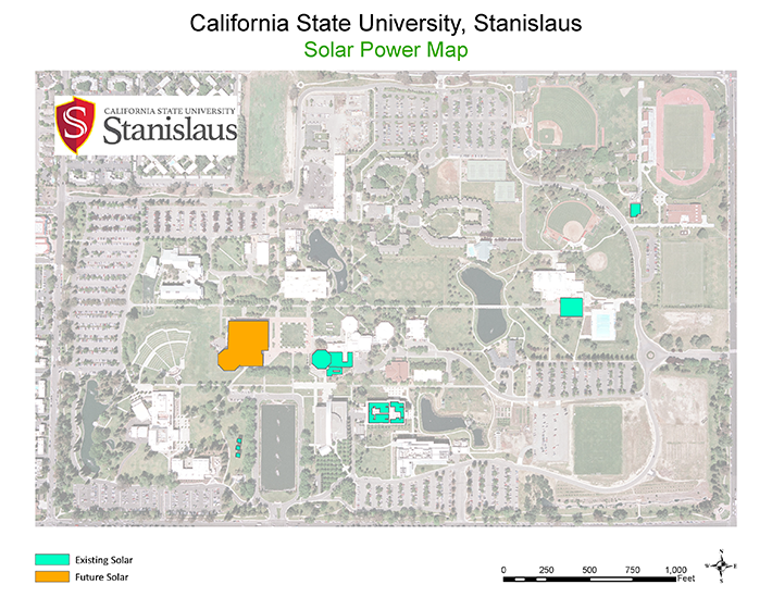 Sustainability Maps California State University Stanislaus