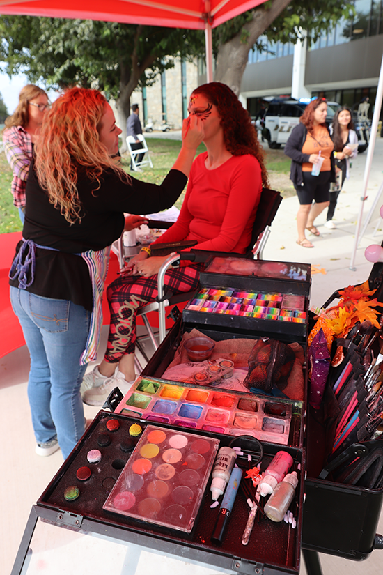 Warrior Expo 2022 face painting