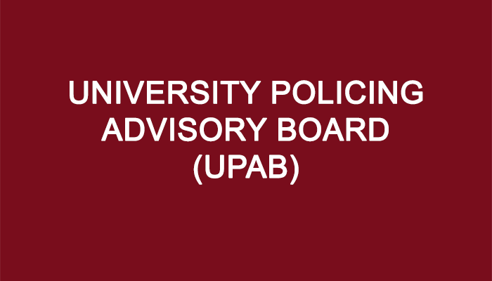 University Policing Advisory Board (UPAB)