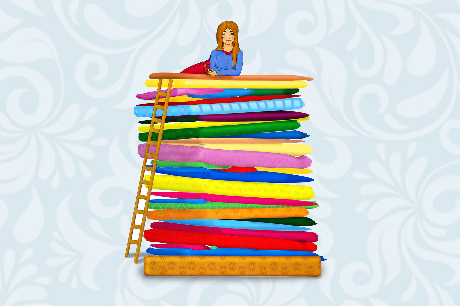 Princess and the Pea artwork