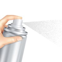Snow spray