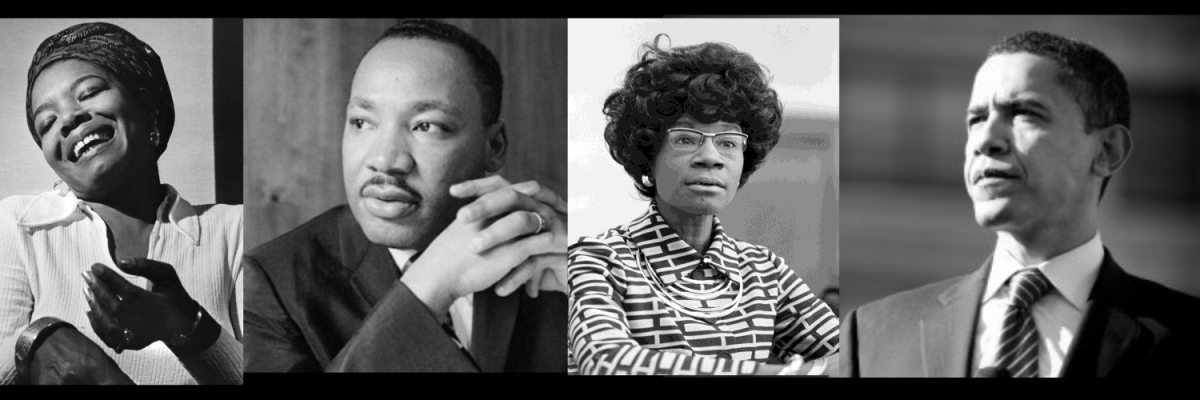 Header with historic African American figures