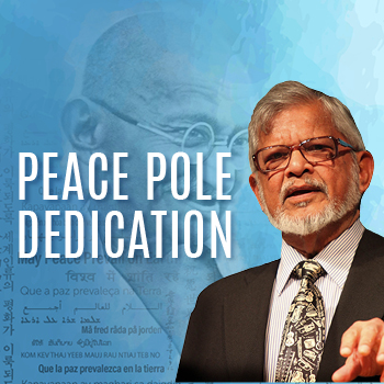 Peace Pole Dedication