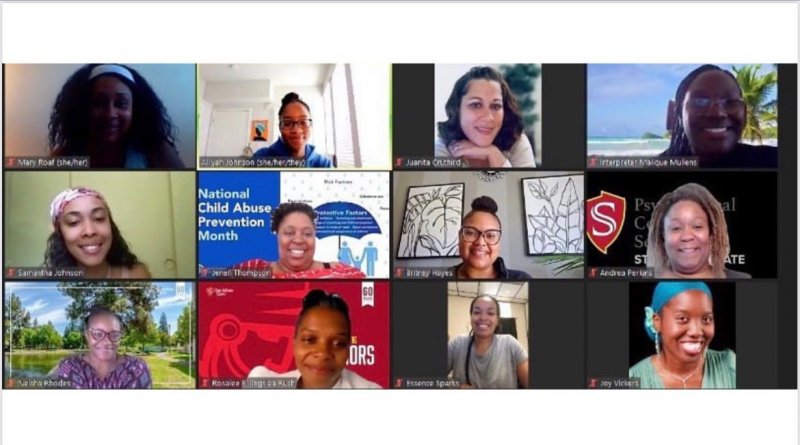people in a Microsoft Teams meeting
