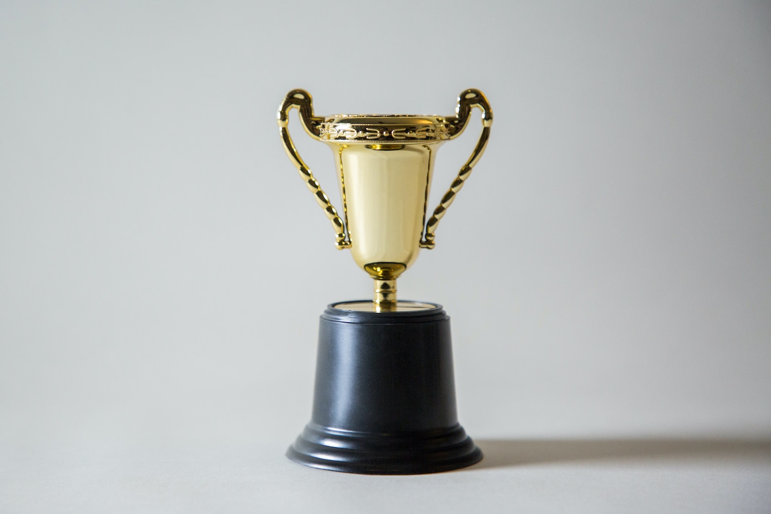 A picture of an award