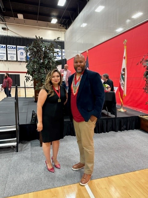 2023-outstanding-msw-students-1.jpg Sonia Piva, pictured left with Montay McDaniels, pictured right.