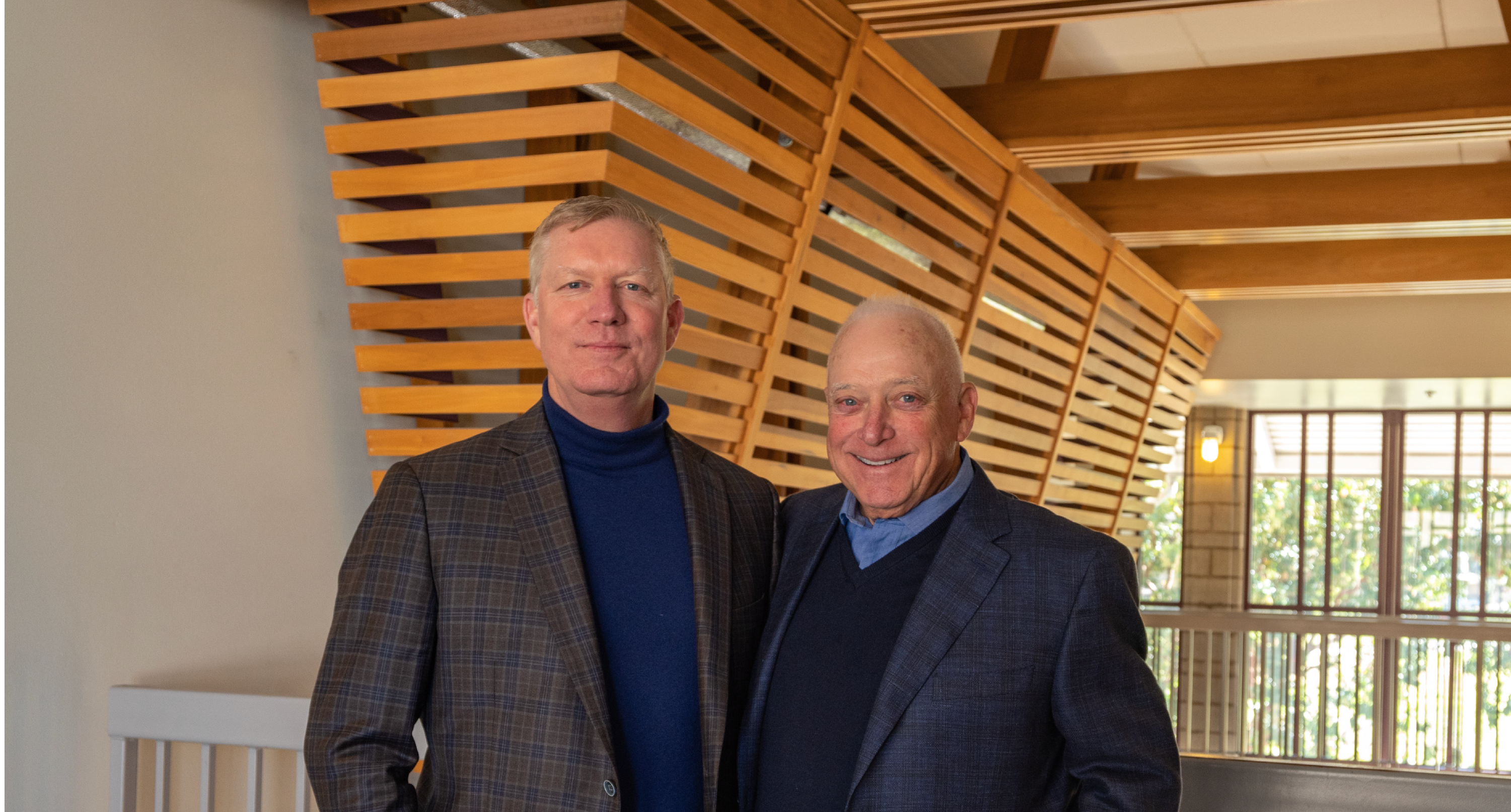 Evan and Norm Porges