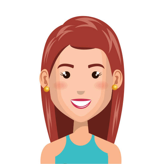illustrated woman portrait
