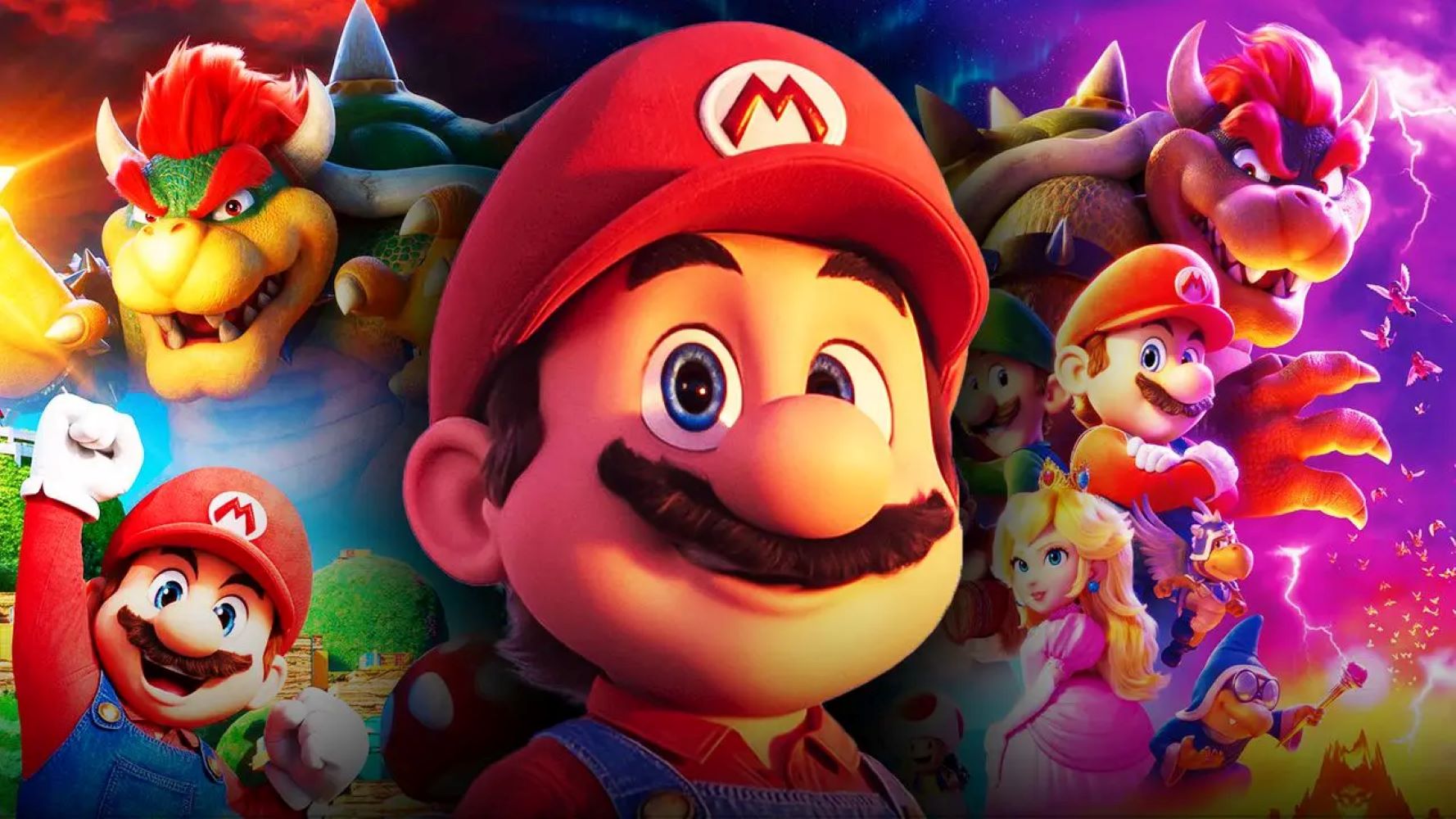 Super Mario Movie Graphic
