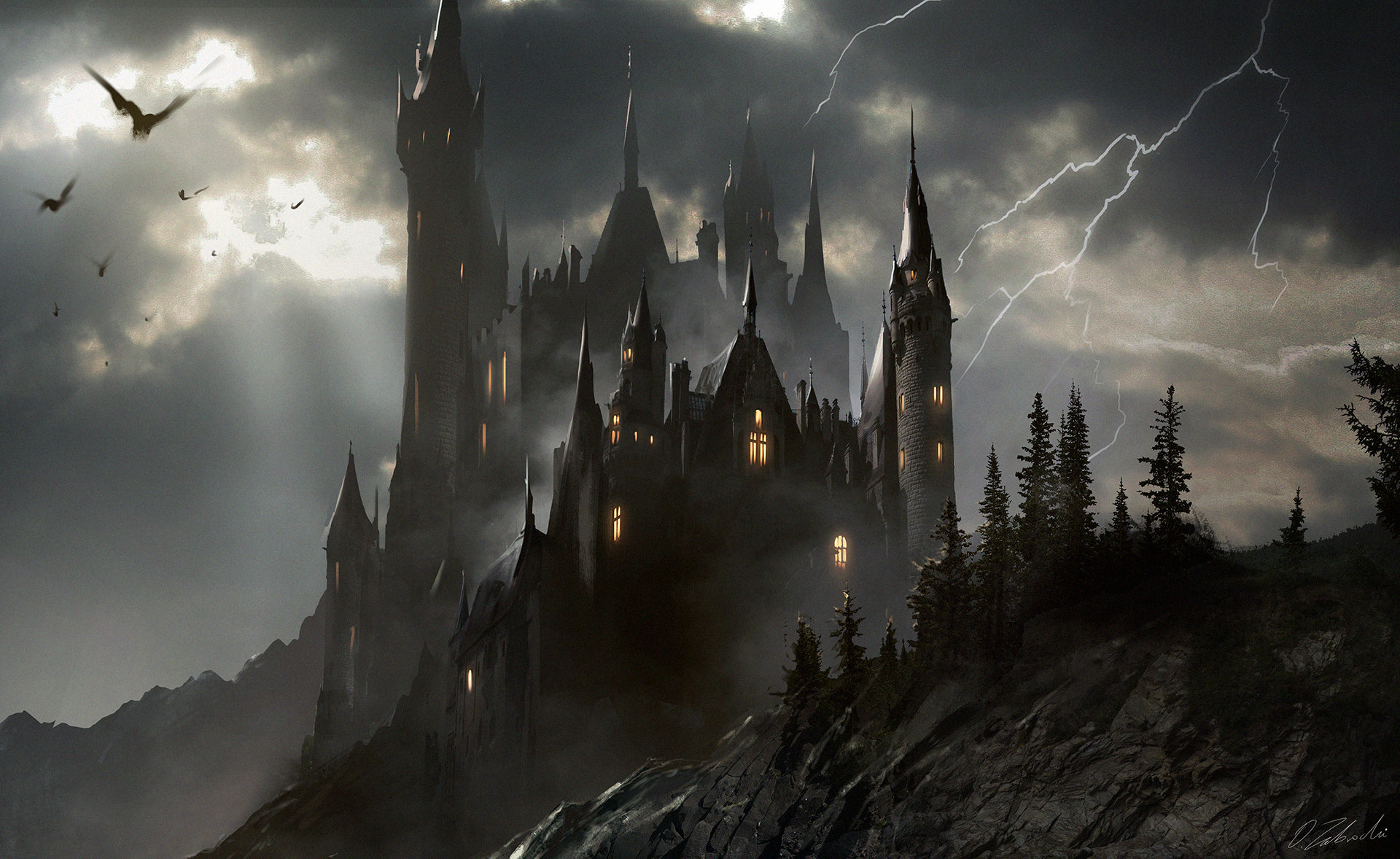 darek-zabrocki-castle-transylvania.jpg Spooky Castle image