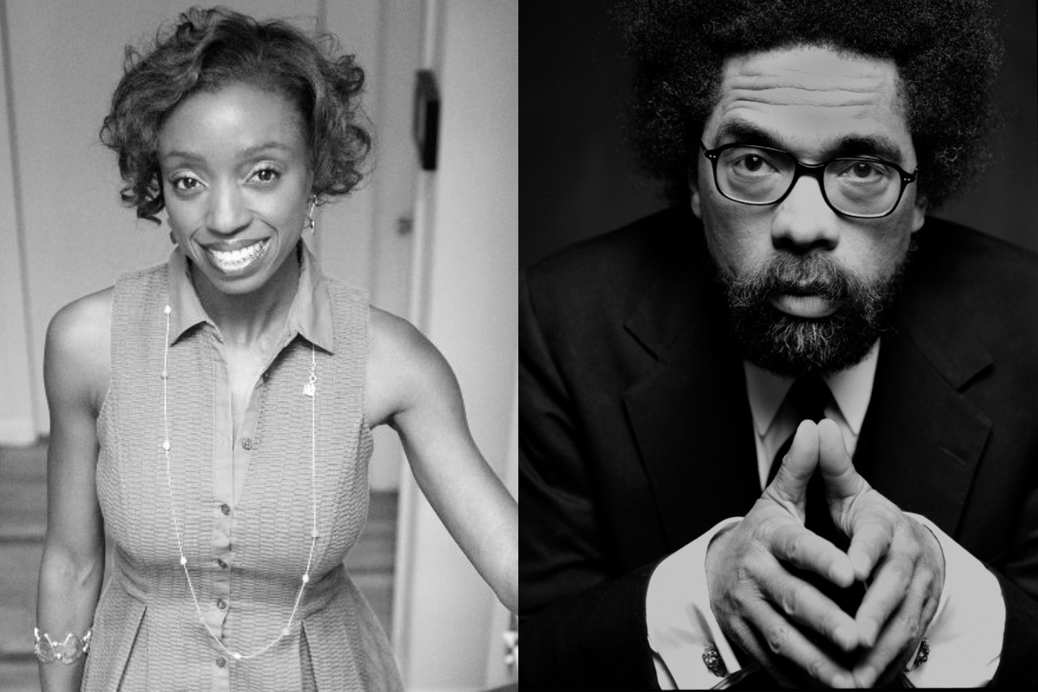Aletha Harven and Cornel West