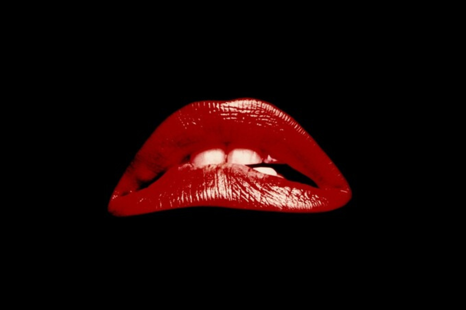 red lips from the Rocky Horror Picture Show