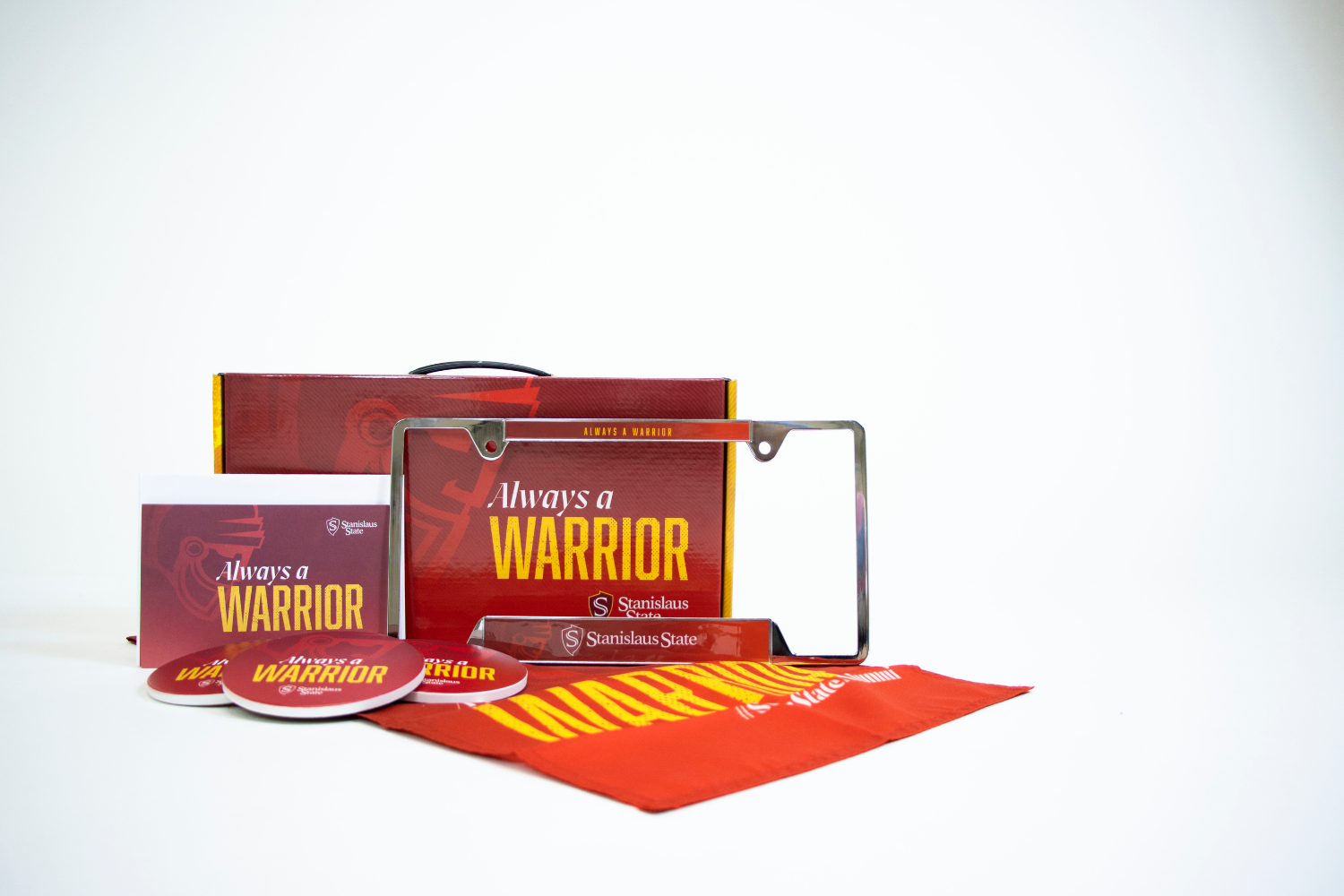 Image of a warrior grad pack.