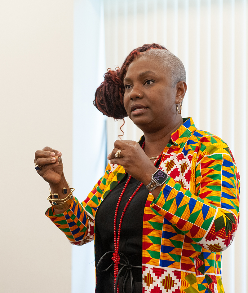 Stan State Vice President and Chief Diversity, Equity and Inclusion Officer Sacha Joseph-Mathews