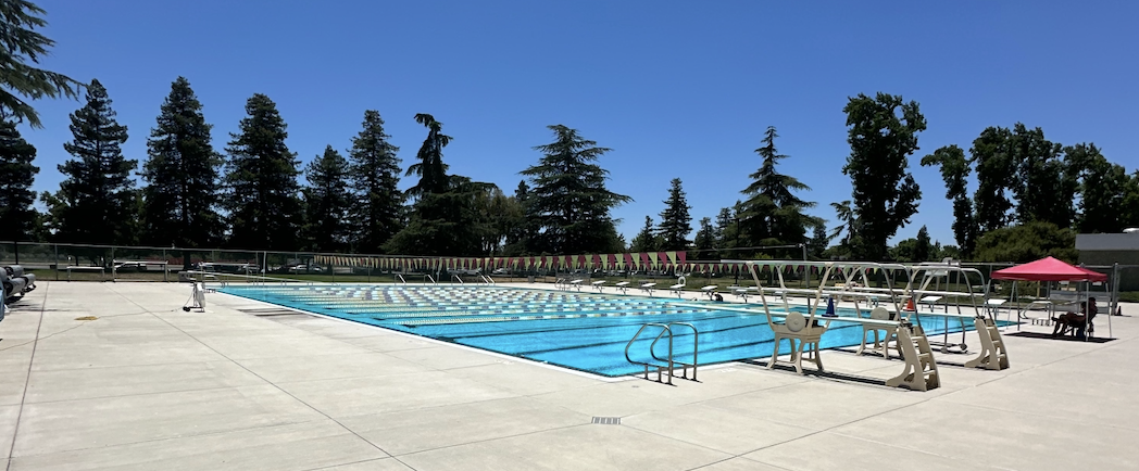 The Aquatics Pool at Stanislaus State.