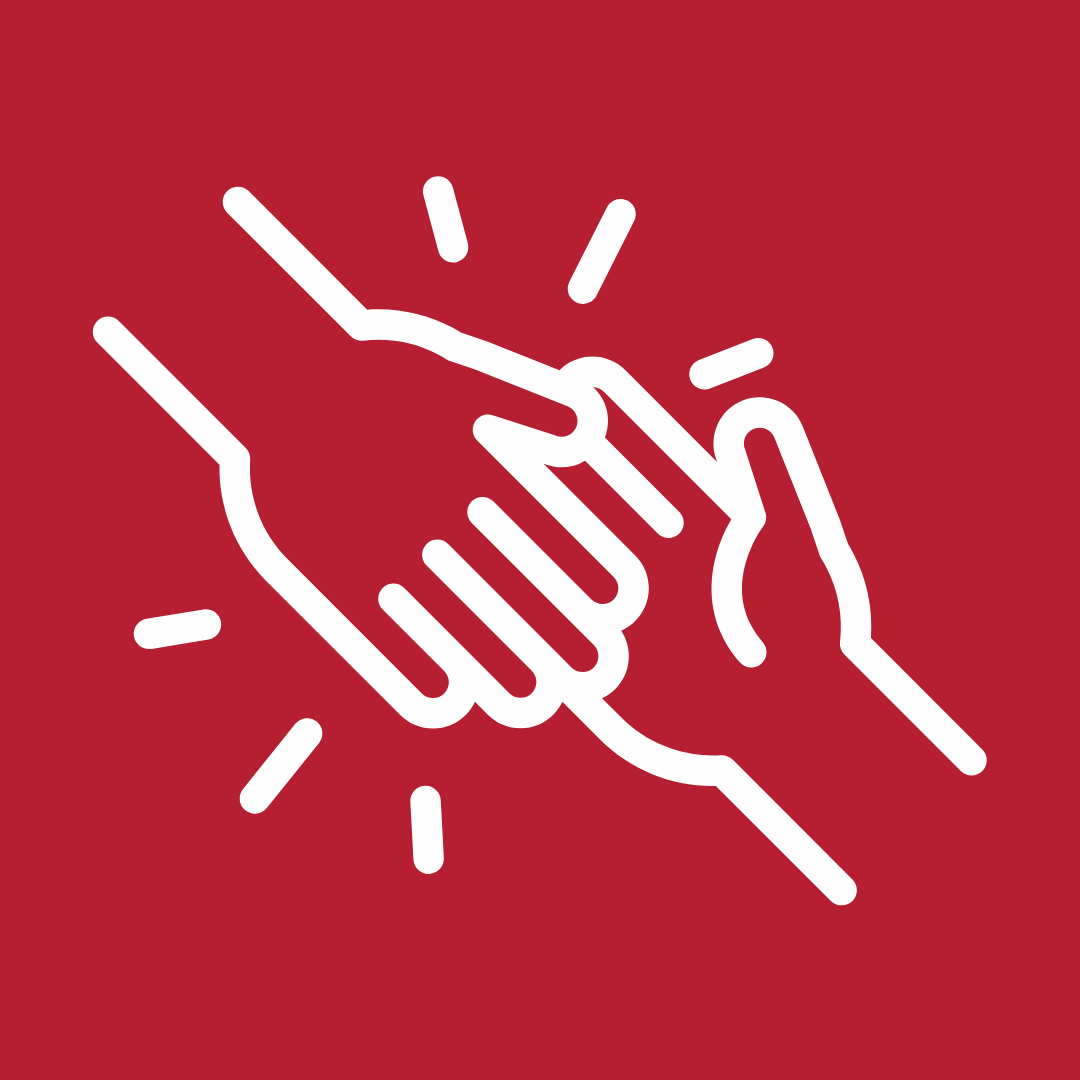 Volunteer icon graphic.