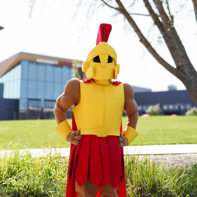 Titus the warrior Mascott