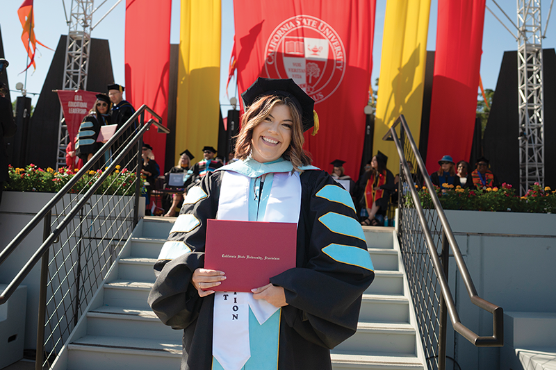 Ambrosia Johnston, doctoral graduate