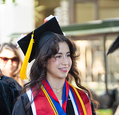 Brenda Vega, student speaker