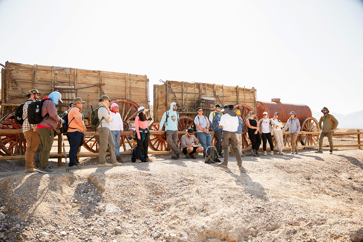 Taylor presents on Timbisha Shoshone at the Harmony Borax Works