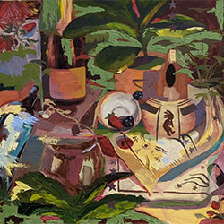 Ilyssa Chavez, camouflage, 24x20, 2021