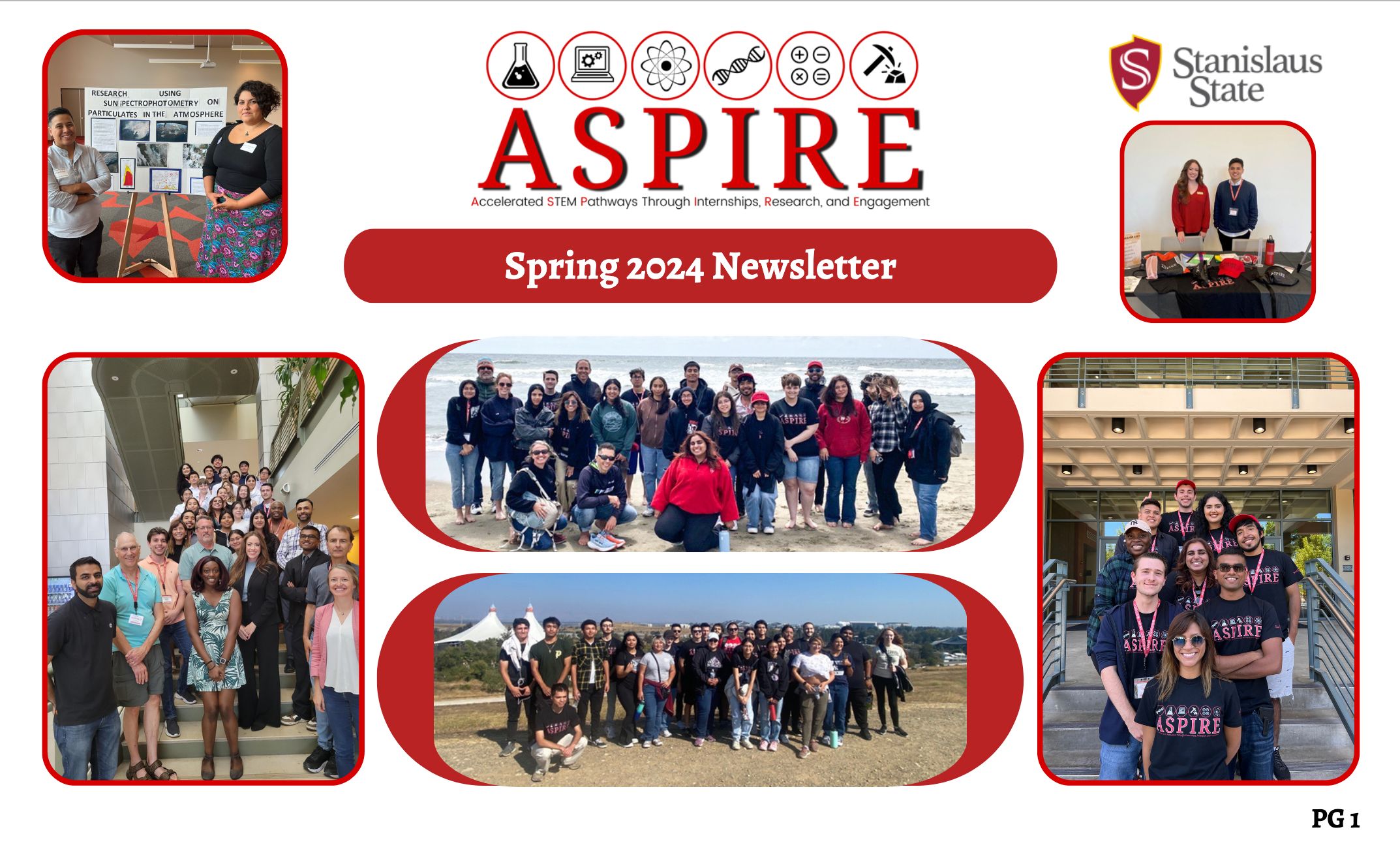 Cover of the Spring 2024 ASPIRE Newsletter