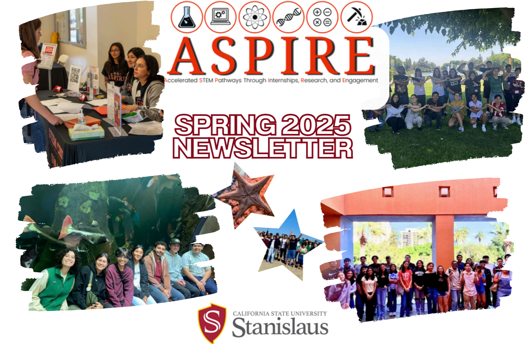 Cover of the Spring 2025 ASPIRE Newsletter