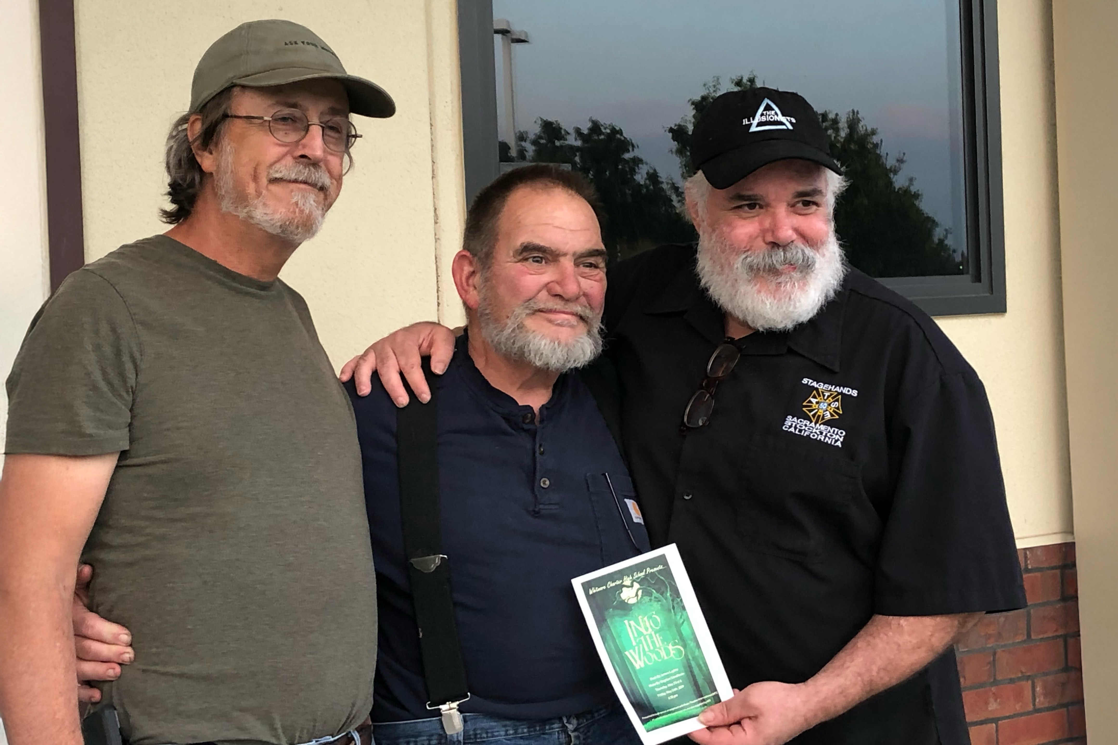 From left to right: Clay Everette, Noble Dinse and John Curan
