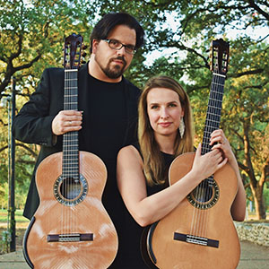 The Ibison Guitar Duo, Chad Ibison and Janet Grohovac