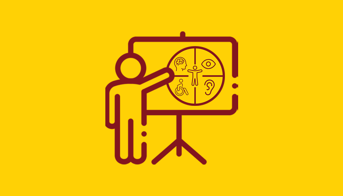 icon for accessibility trainings