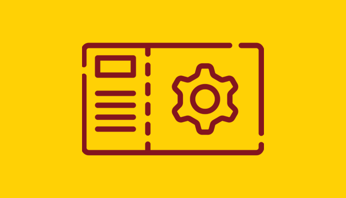 icon for accessibility services ticketing system