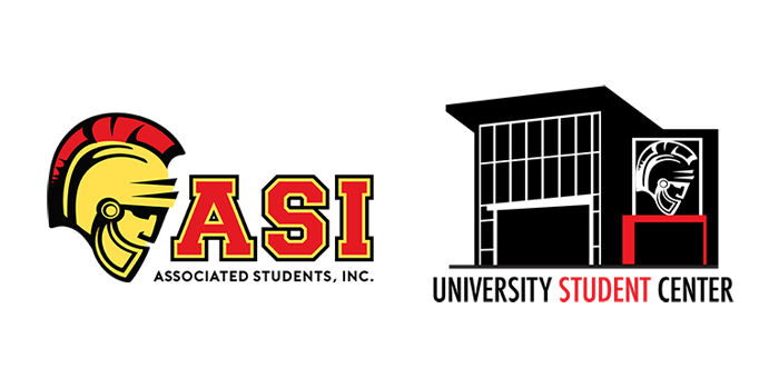 Associated Students, Inc. & University Student Center logos
